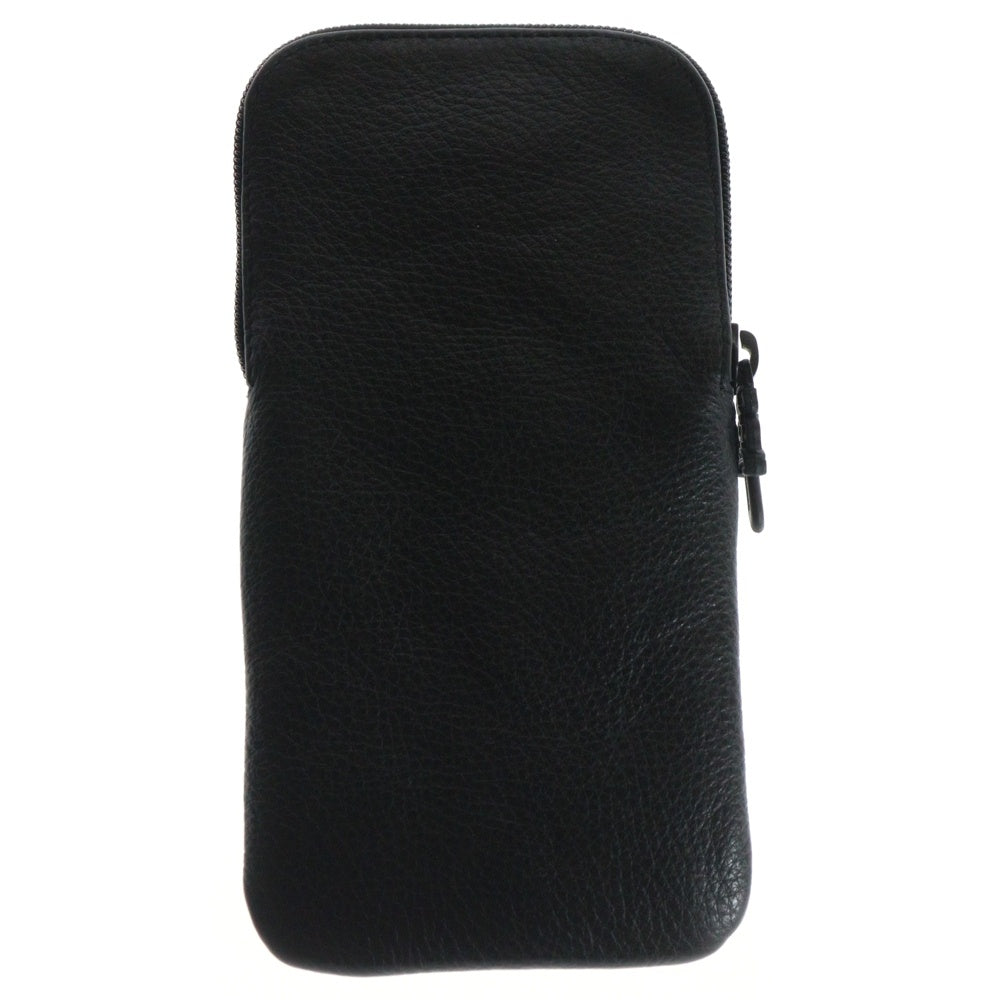 CHROME HEARTS(クロムハーツ) CASE ダガージップ アイウェアケース レザー眼鏡ケース ブラック