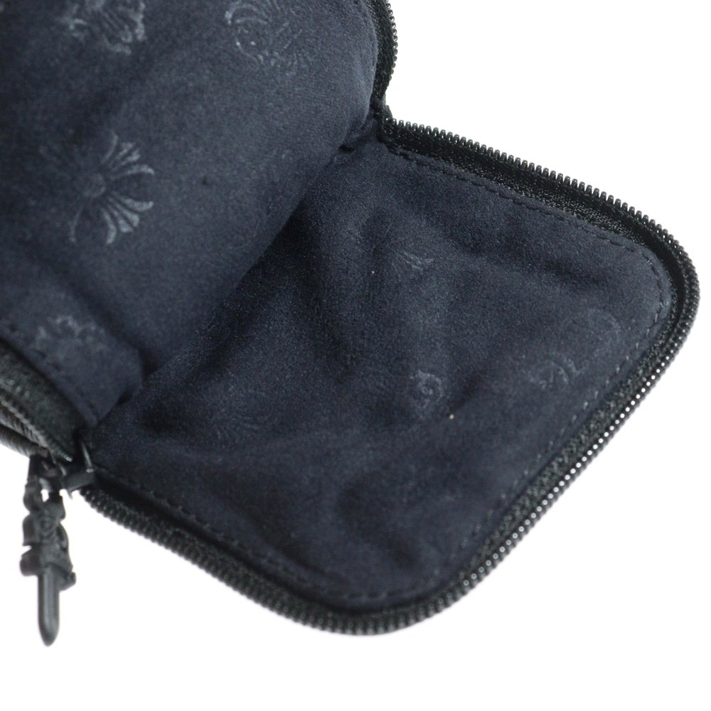 CHROME HEARTS(クロムハーツ) CASE ダガージップ アイウェアケース レザー眼鏡ケース ブラック