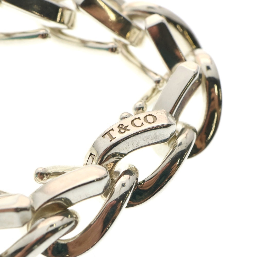 TIFFANY&Co(ティファニー) Forge Link フォージ ラージリンク チェーンブレスレット シルバー