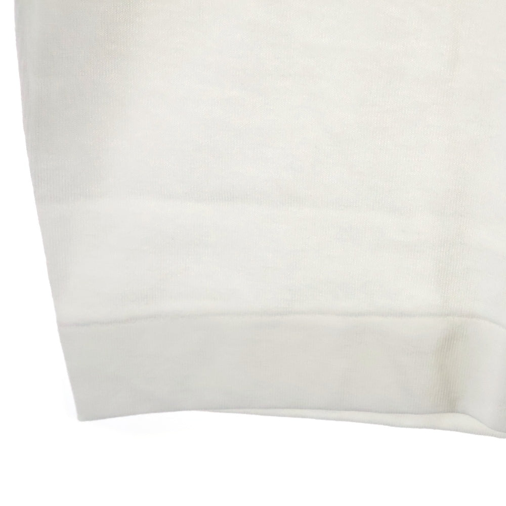 A BATHING APE(アベイシングエイプ) 90s サークルロゴプリントTシャツ クルーネック半袖Tシャツ ホワイト/ブルー