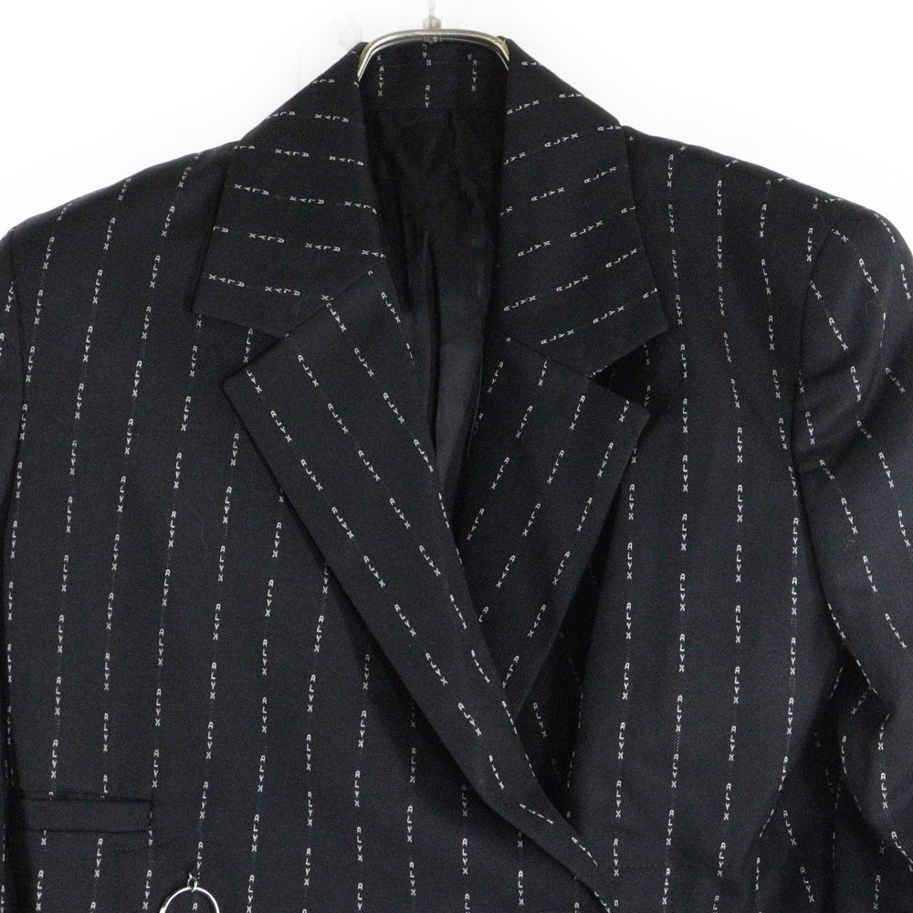 ALYX(アリクス) Tailored Jacket カシミヤ混 ウールテーラードジャケット ブラック