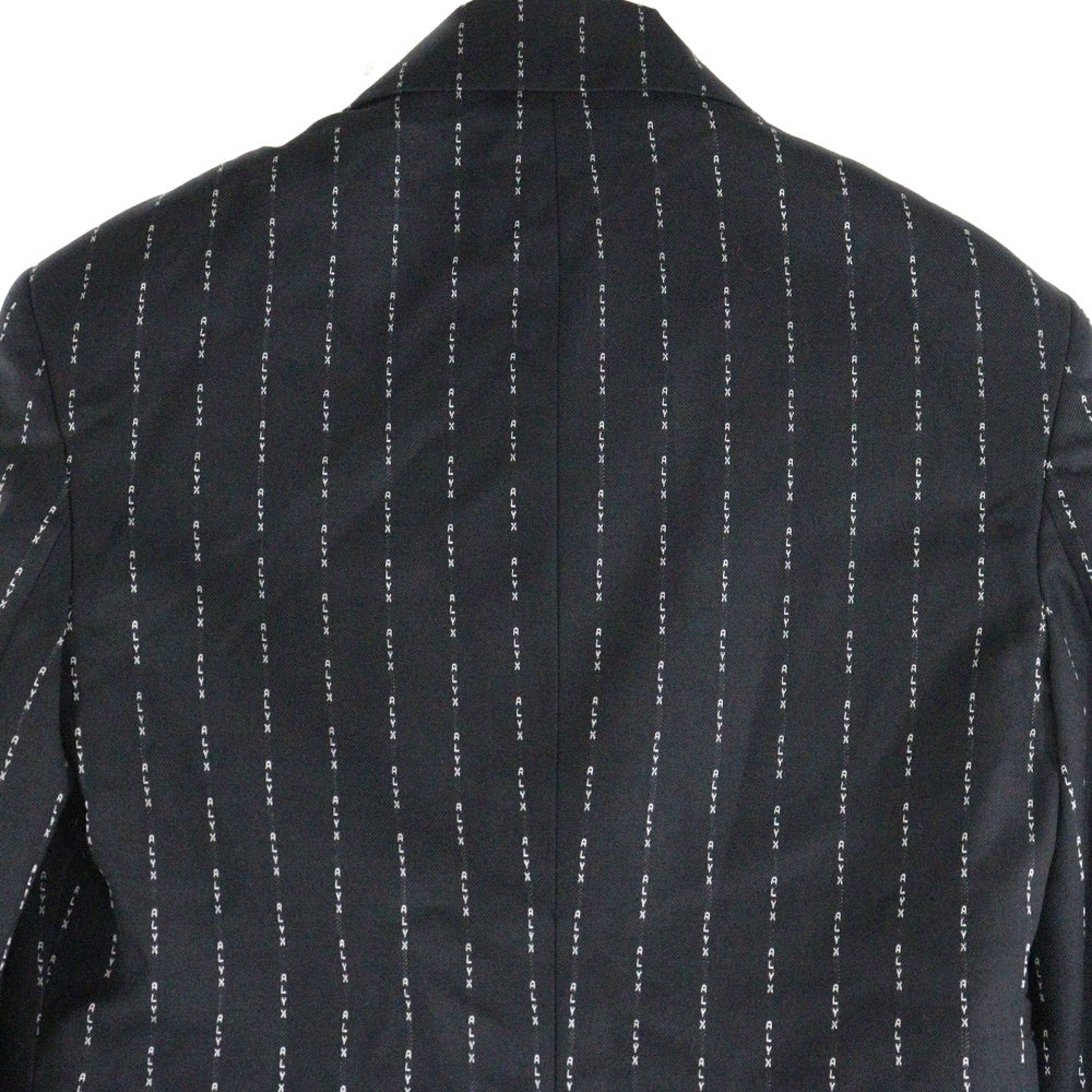 ALYX(アリクス) Tailored Jacket カシミヤ混 ウールテーラードジャケット ブラック