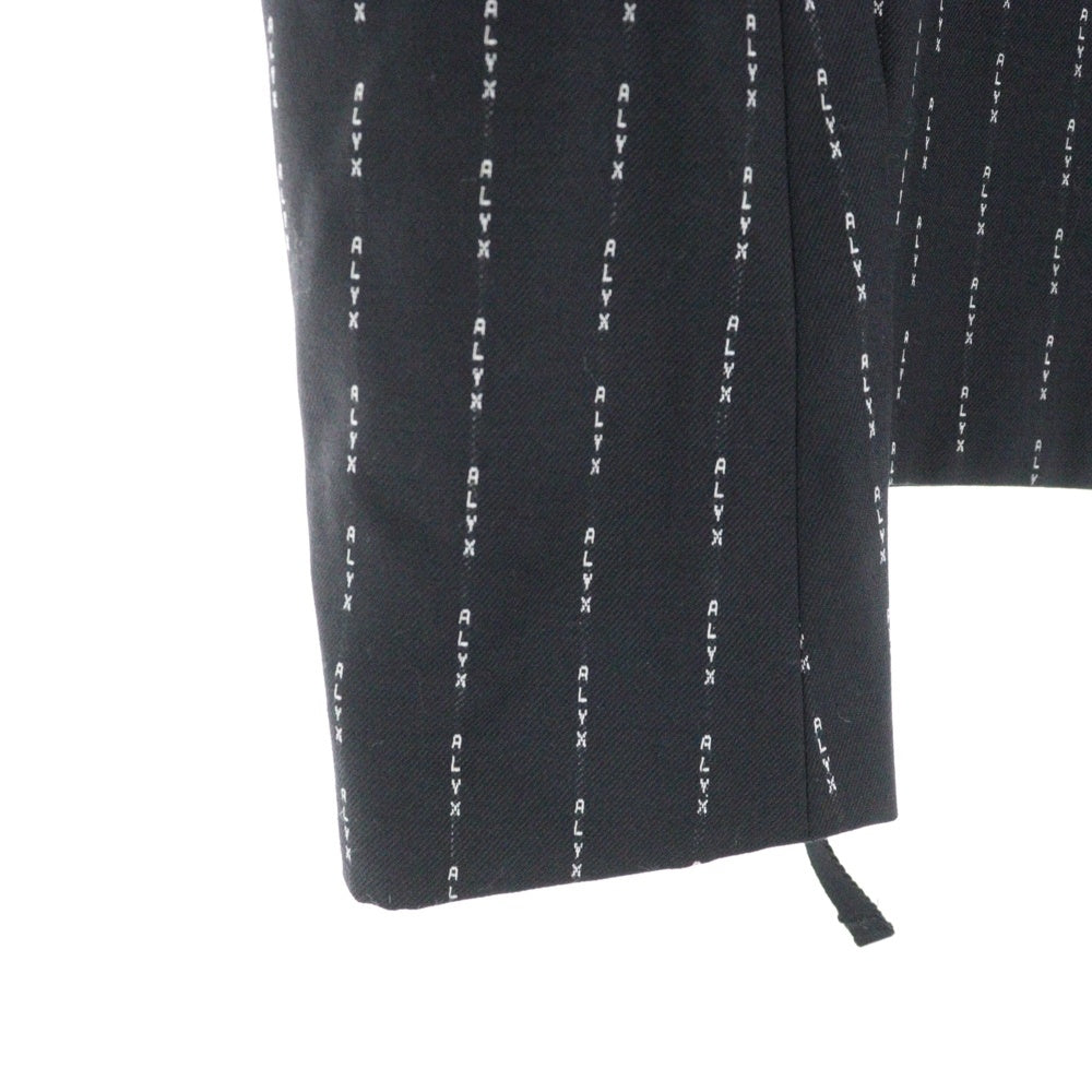 ALYX(アリクス) Tailored Jacket カシミヤ混 ウールテーラードジャケット ブラック