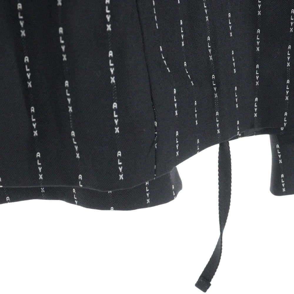 ALYX(アリクス) Tailored Jacket カシミヤ混 ウールテーラードジャケット ブラック