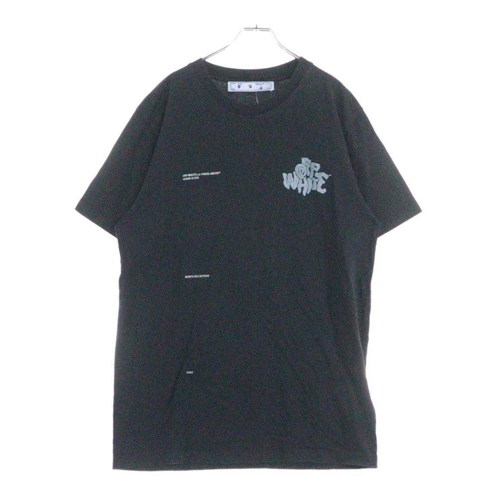 OFF-WHITE(オフホワイト) 21SS Adam Is Eve T-Shirt 半袖Tシャツ ブラック OMAA027S21JER014