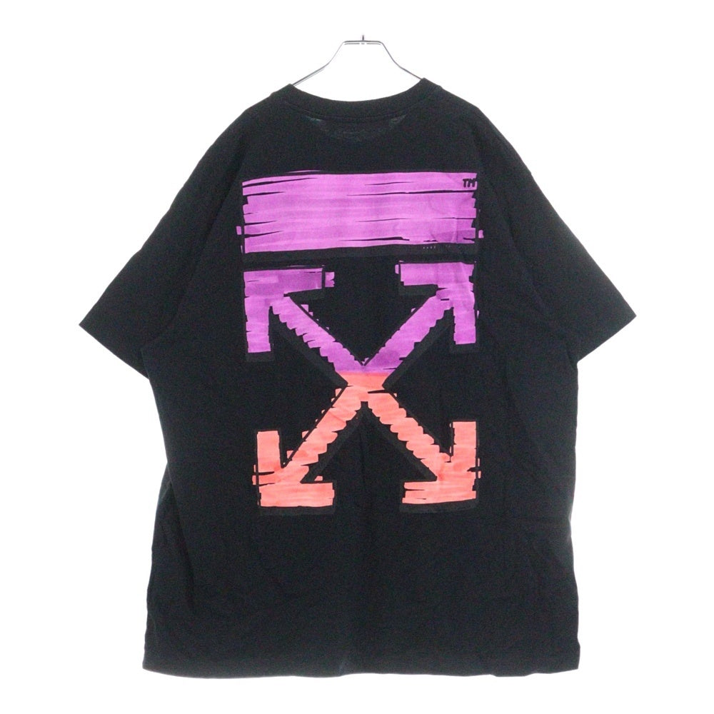 OFF-WHITE(オフホワイト) 21SS Maker Over T-Shirt オーバーサイズ 半袖Tシャツ ブラック OMAA038R21JER002