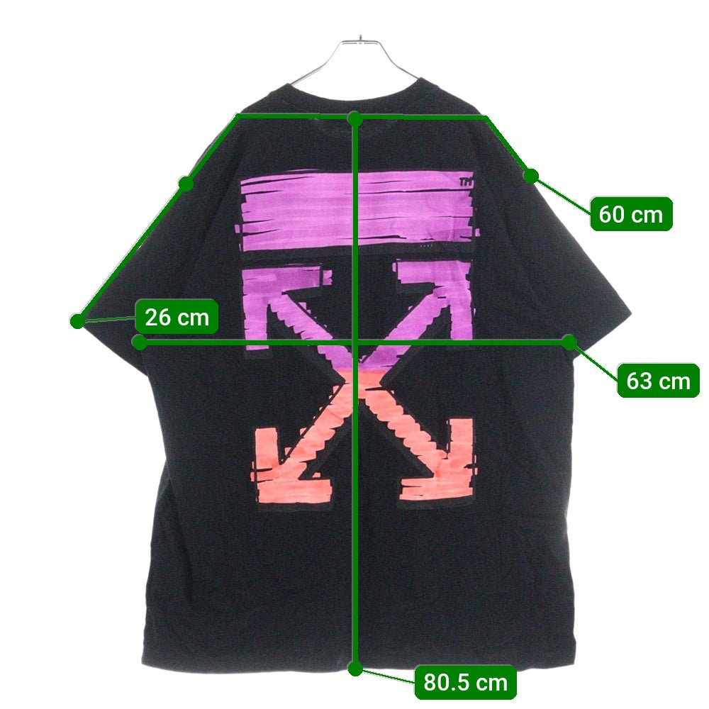 OFF-WHITE(オフホワイト) 21SS Maker Over T-Shirt オーバーサイズ 半袖Tシャツ ブラック OMAA038R21JER002
