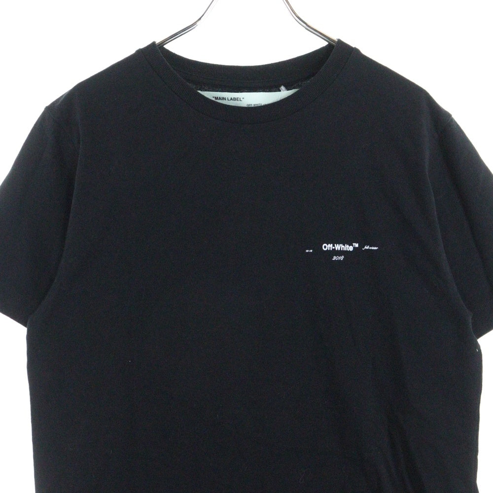 OFF-WHITE(オフホワイト) 18AW Maker Arrows T-shirt 半袖Tシャツ ブラック OMAA027E18185024