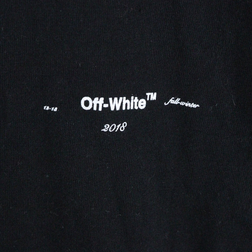 OFF-WHITE(オフホワイト) 18AW Maker Arrows T-shirt 半袖Tシャツ ブラック OMAA027E18185024