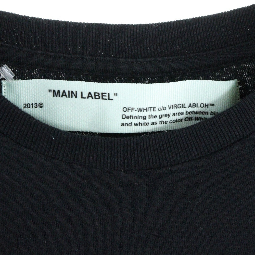 OFF-WHITE(オフホワイト) 18AW Maker Arrows T-shirt 半袖Tシャツ ブラック OMAA027E18185024