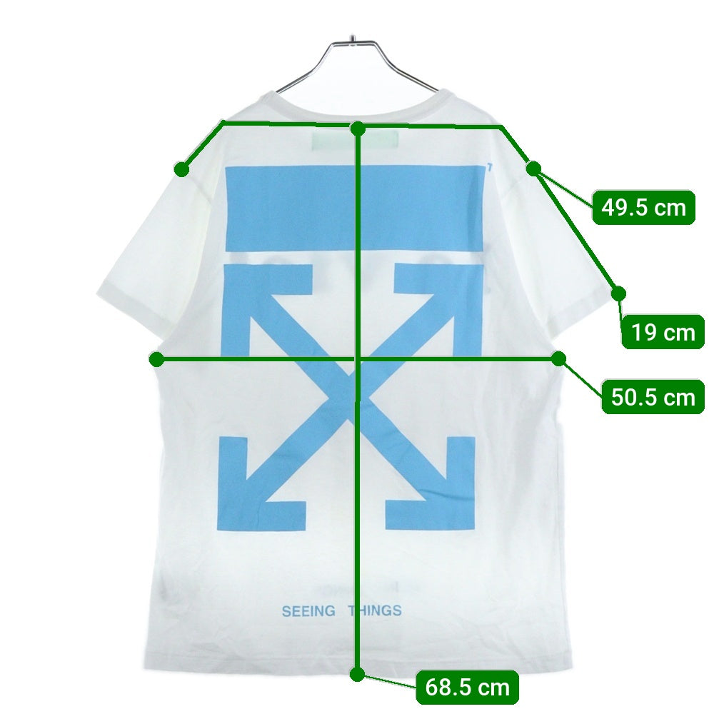 OFF-WHITE(オフホワイト) 17AW c'est la vie T-shirt 半袖Tシャツ ホワイト OMAA002F17185075
