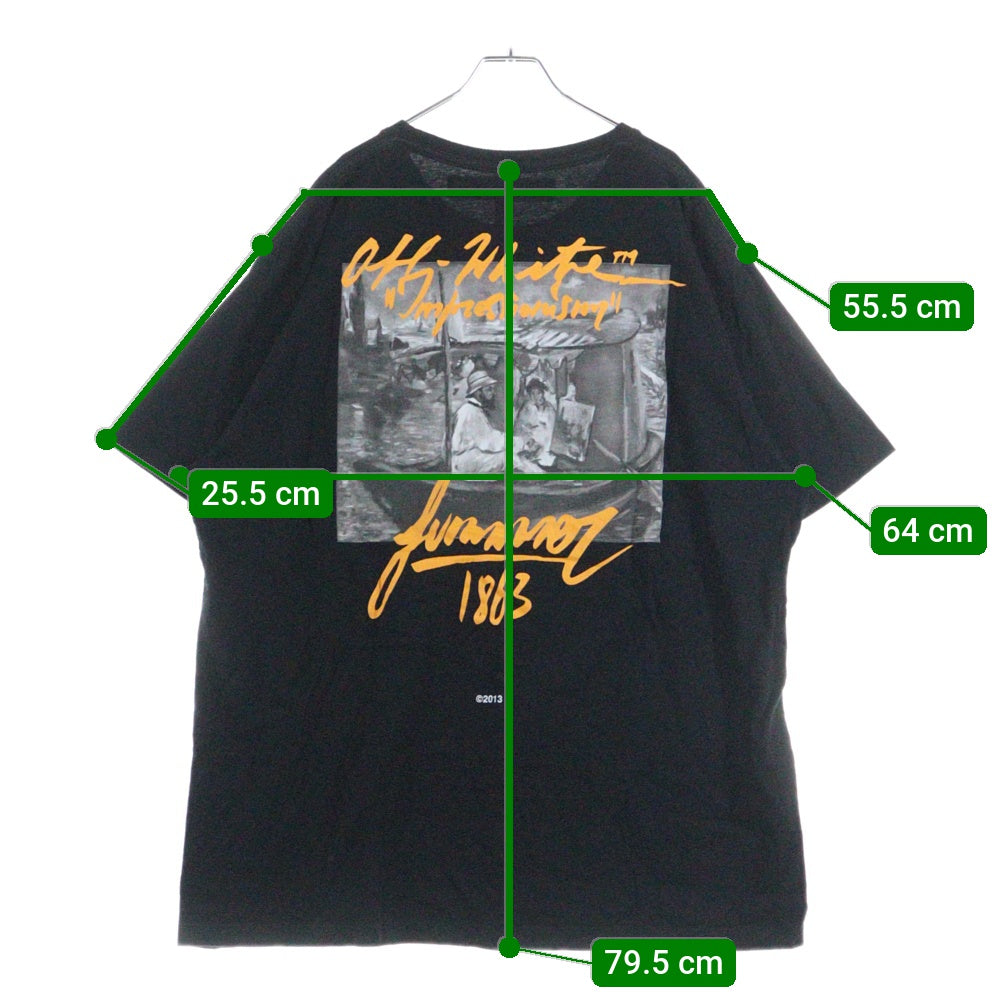 OFF-WHITE(オフホワイト) 19SS Summer Over T-shirt オーバーサイズ半袖Tシャツ ブラック OMAA038R19185009