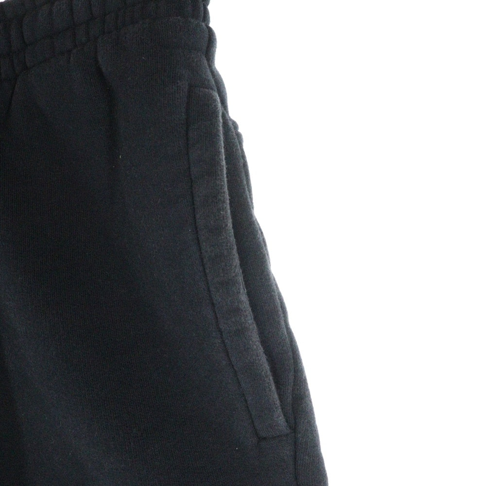 OFF-WHITE(オフホワイト) 20SS Mainlabel Sweatshorts 刺繍ハーフパンツ ショーツ ブラック OMCI006S20E30013