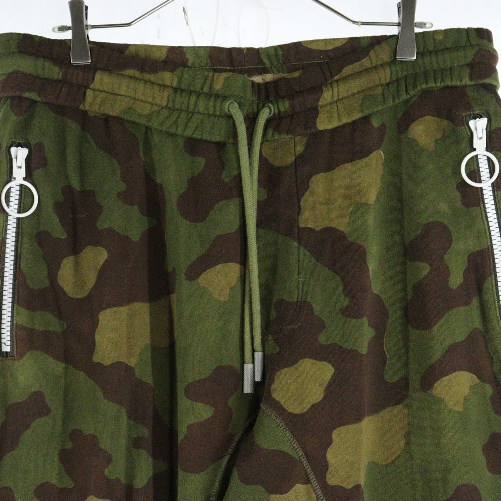 OFF-WHITE(オフホワイト) 17AW Camouflage SweatPants カモフラージュ 迷彩スウェットパンツ カーキ OMCA048F17601025