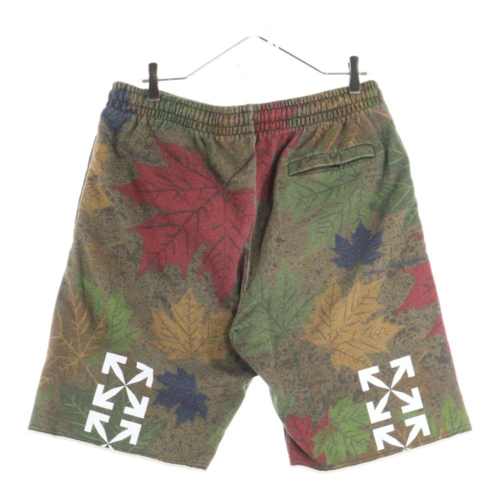 OFF-WHITE(オフホワイト) 20AW Camouflage Sweatshorts カモフラージュ スウェットハーフパンツ カーキ OMCI006F20FLE004