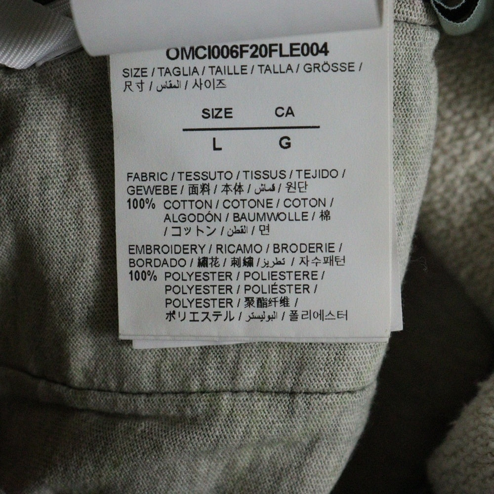 OFF-WHITE(オフホワイト) 20AW Camouflage Sweatshorts カモフラージュ スウェットハーフパンツ カーキ OMCI006F20FLE004