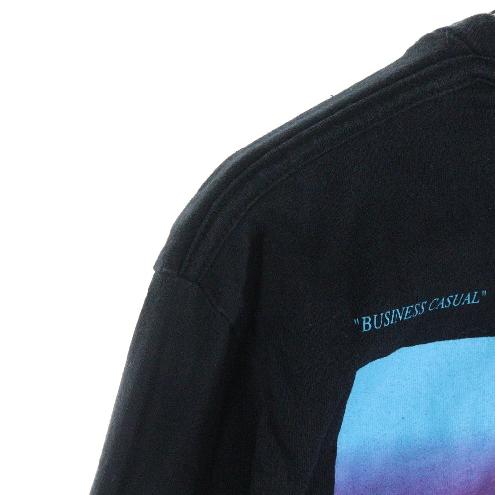 OFF-WHITE(オフホワイト) 18AW Diag Gradient L/S T-Shirt 長袖Tシャツ ブラック OMAB001F18185005