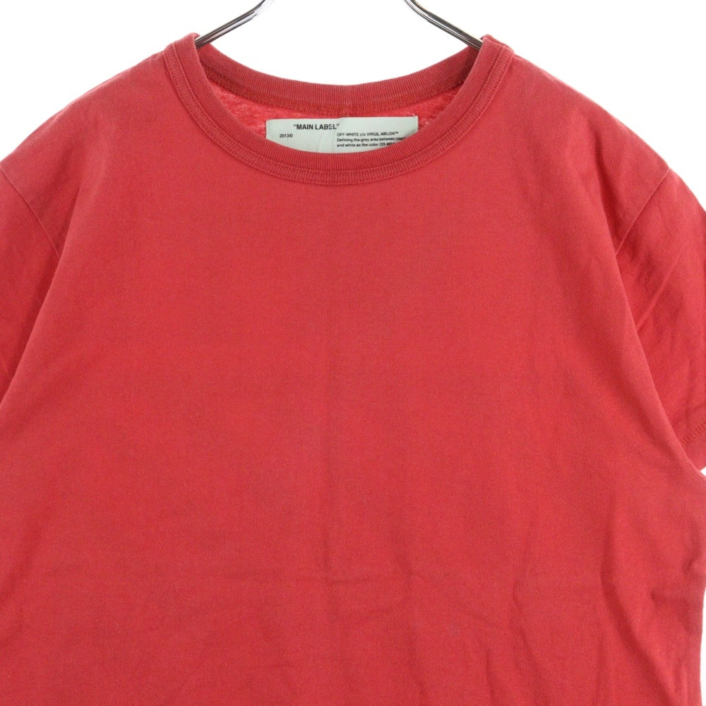 OFF-WHITE(オフホワイト) 17SS T-Shirt 半袖Tシャツ レッド
