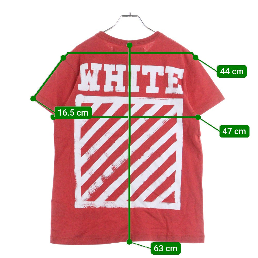 OFF-WHITE(オフホワイト) 17SS T-Shirt 半袖Tシャツ レッド