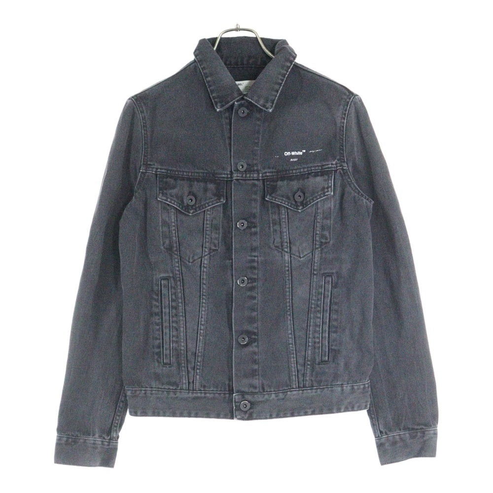 OFF-WHITE(オフホワイト) 20SS Tape Arrow Denim Jacket デニムジャケット ブラック OMYE005R20E54002