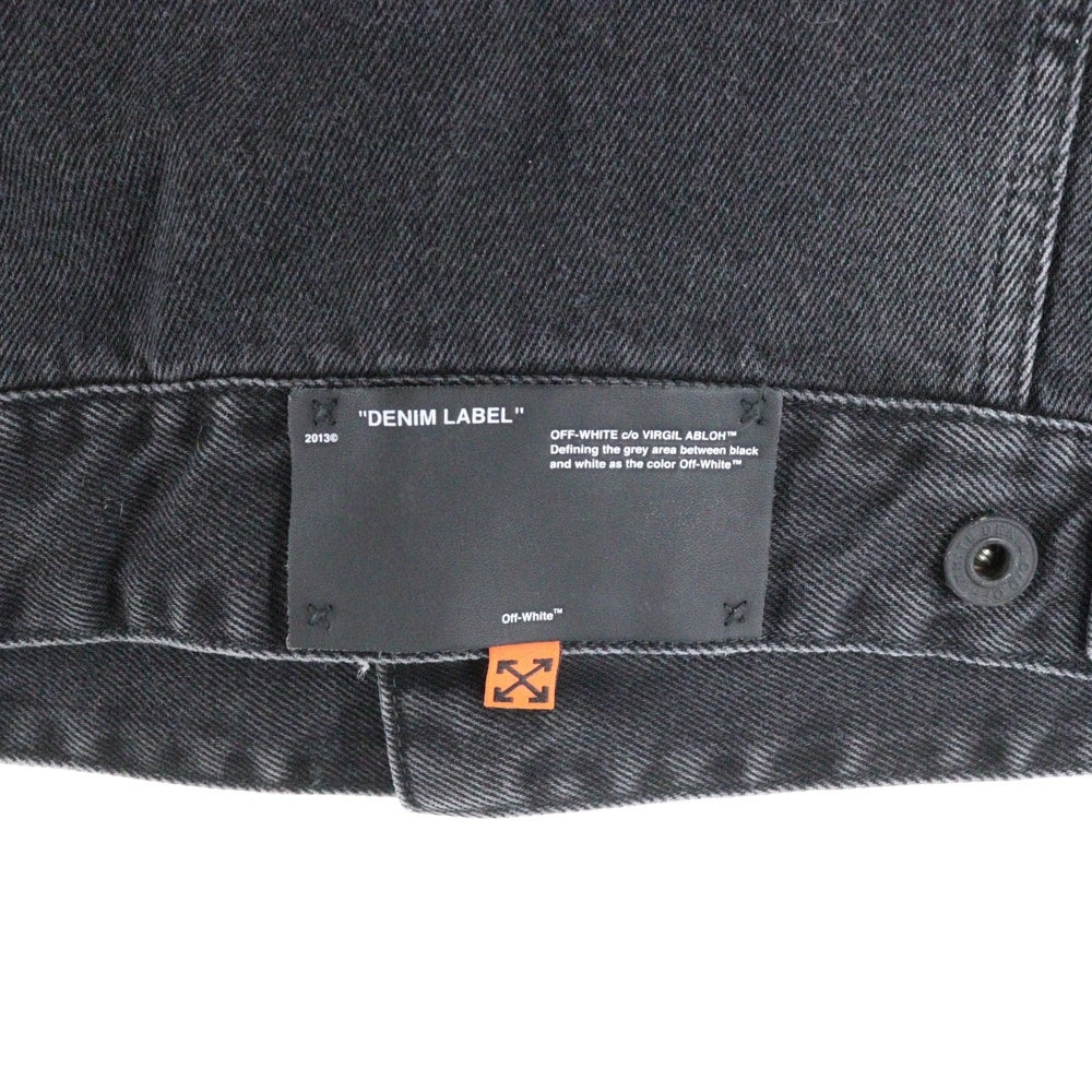 OFF-WHITE(オフホワイト) 20SS Tape Arrow Denim Jacket デニムジャケット ブラック OMYE005R20E54002