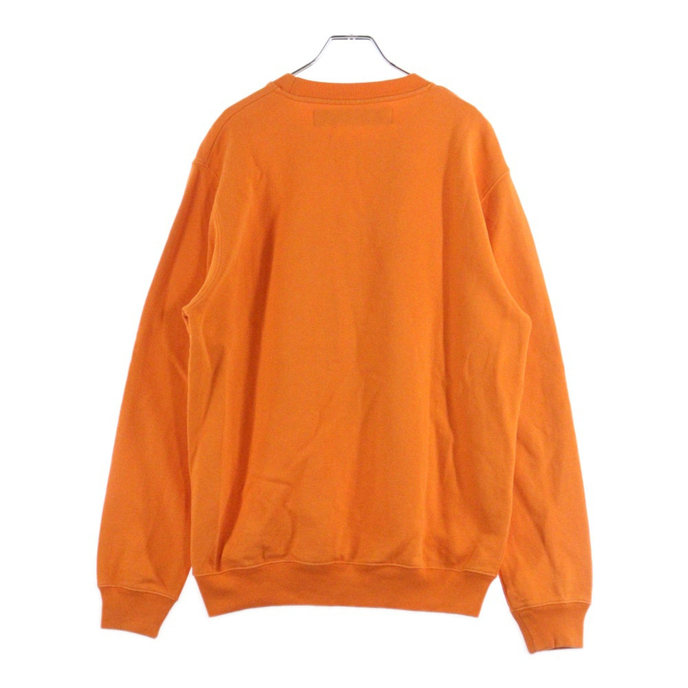OFF-WHITE(オフホワイト) 20SS Swimming Sweatshirt クルーネックスウェットトレーナー オレンジ OWBA056R20003045