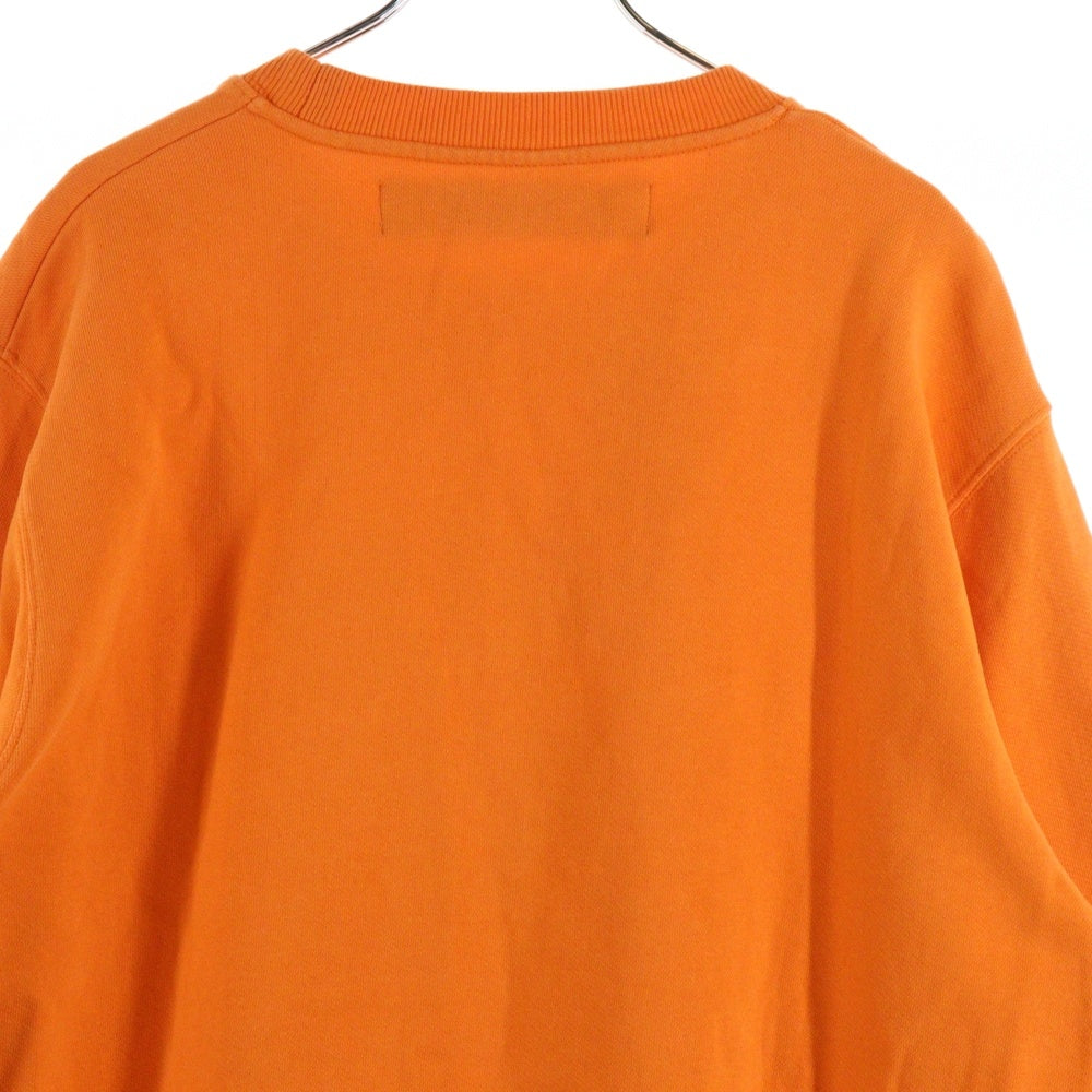 OFF-WHITE(オフホワイト) 20SS Swimming Sweatshirt クルーネックスウェットトレーナー オレンジ OWBA056R20003045