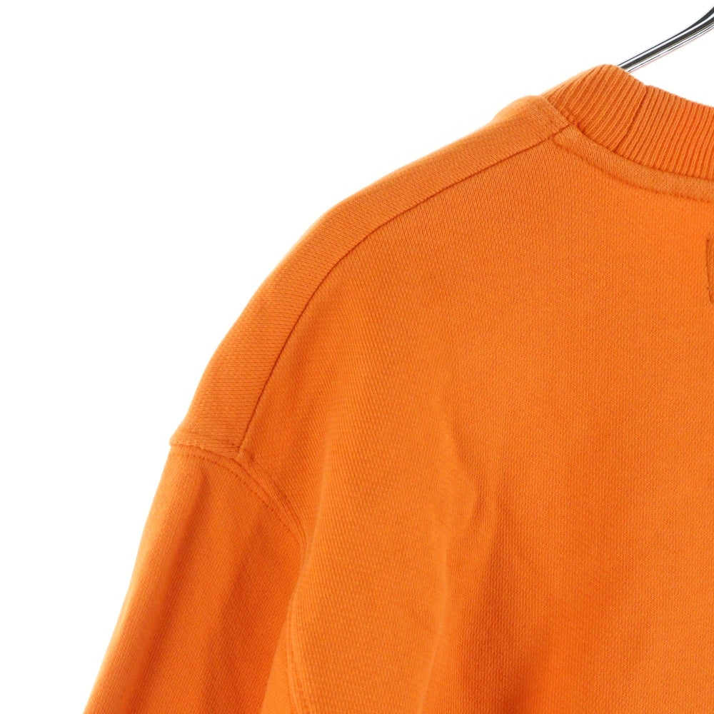 OFF-WHITE(オフホワイト) 20SS Swimming Sweatshirt クルーネックスウェットトレーナー オレンジ OWBA056R20003045