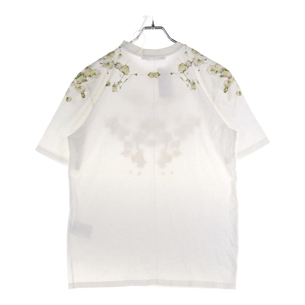 GIVENCHY(ジバンシィ) Floral Tee 花柄 フローラル 半袖Tシャツ ホワイト 17P 7792 470