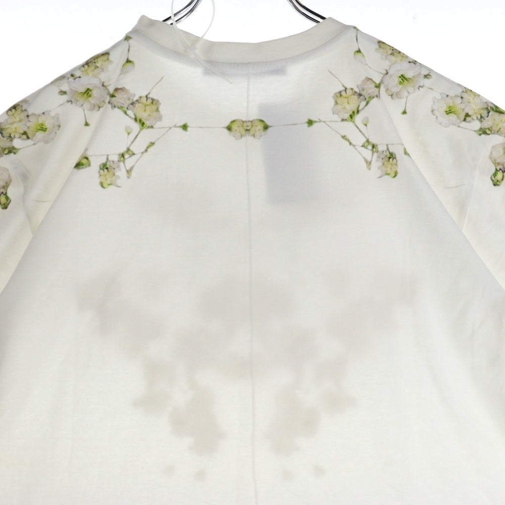 GIVENCHY(ジバンシィ) Floral Tee 花柄 フローラル 半袖Tシャツ ホワイト 17P 7792 470