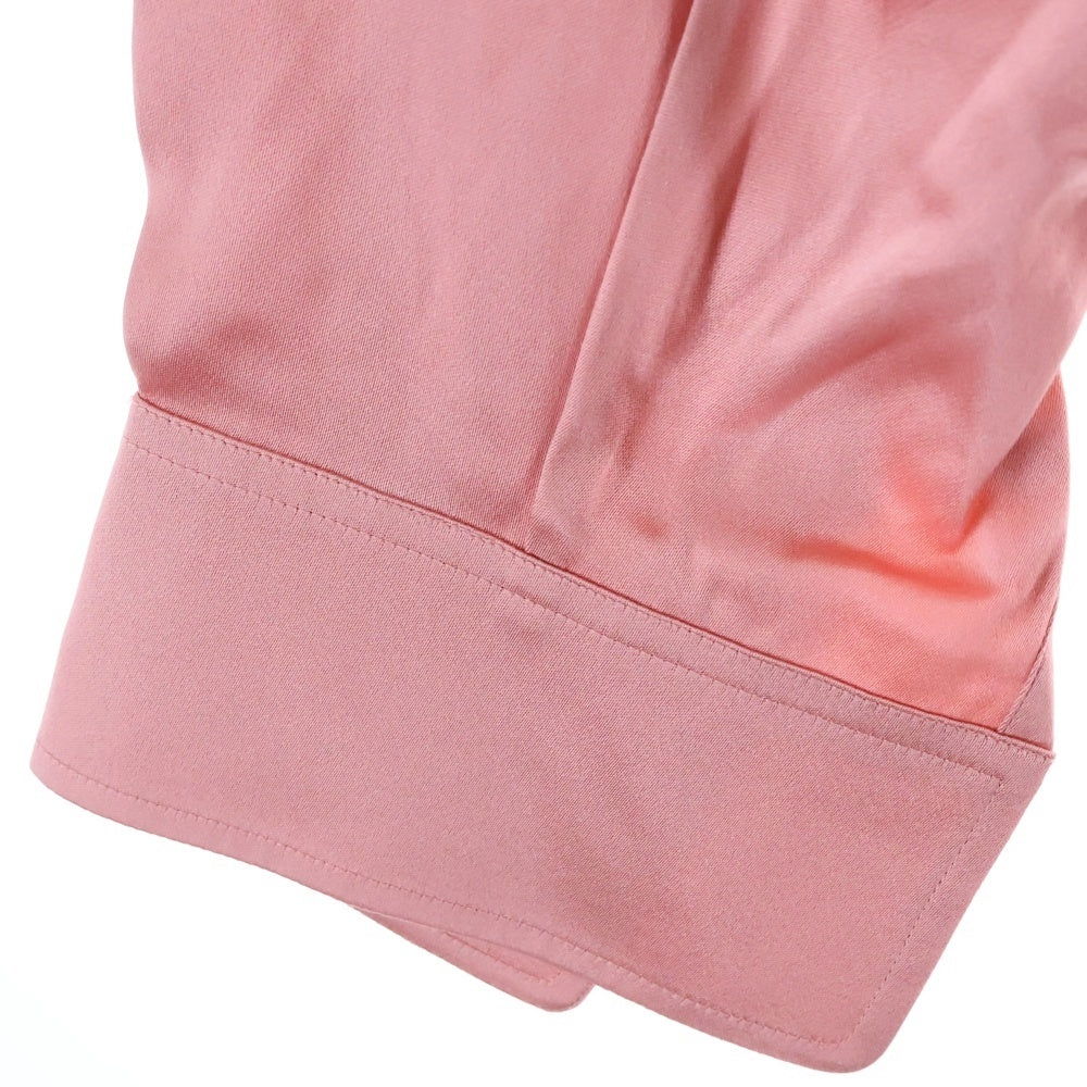 ALEXANDER WANG(アレキサンダーワン) Draped Corset Dress ドレープ シャツワンピース コルセット ドレス ピンク レディース 1WC3216386