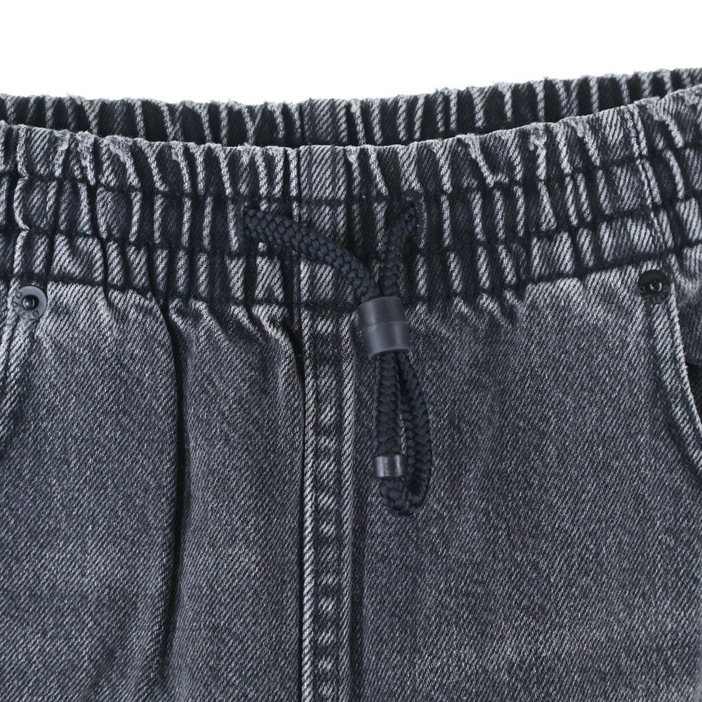 ALEXANDER WANG(アレキサンダーワン) Track Denim Pants サイドロゴ デニムパンツ ジーンズ グレー