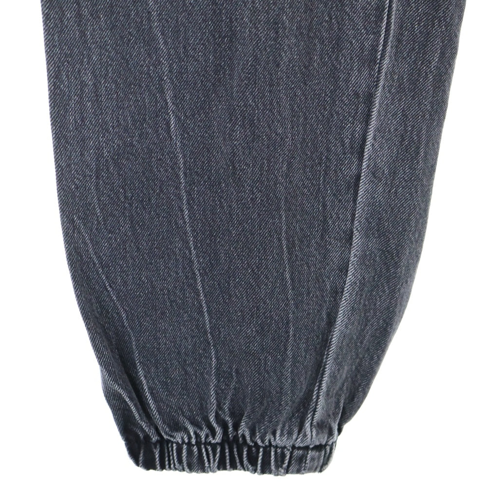 ALEXANDER WANG(アレキサンダーワン) Track Denim Pants サイドロゴ デニムパンツ ジーンズ グレー
