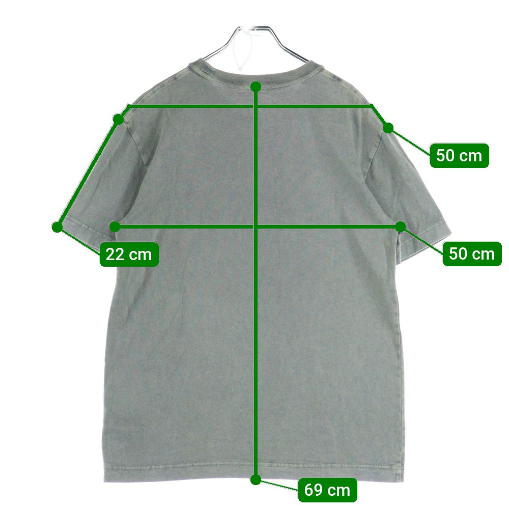 ALEXANDER WANG(アレキサンダーワン) T-Shirt エンボスロゴ 半袖Tシャツ グレー