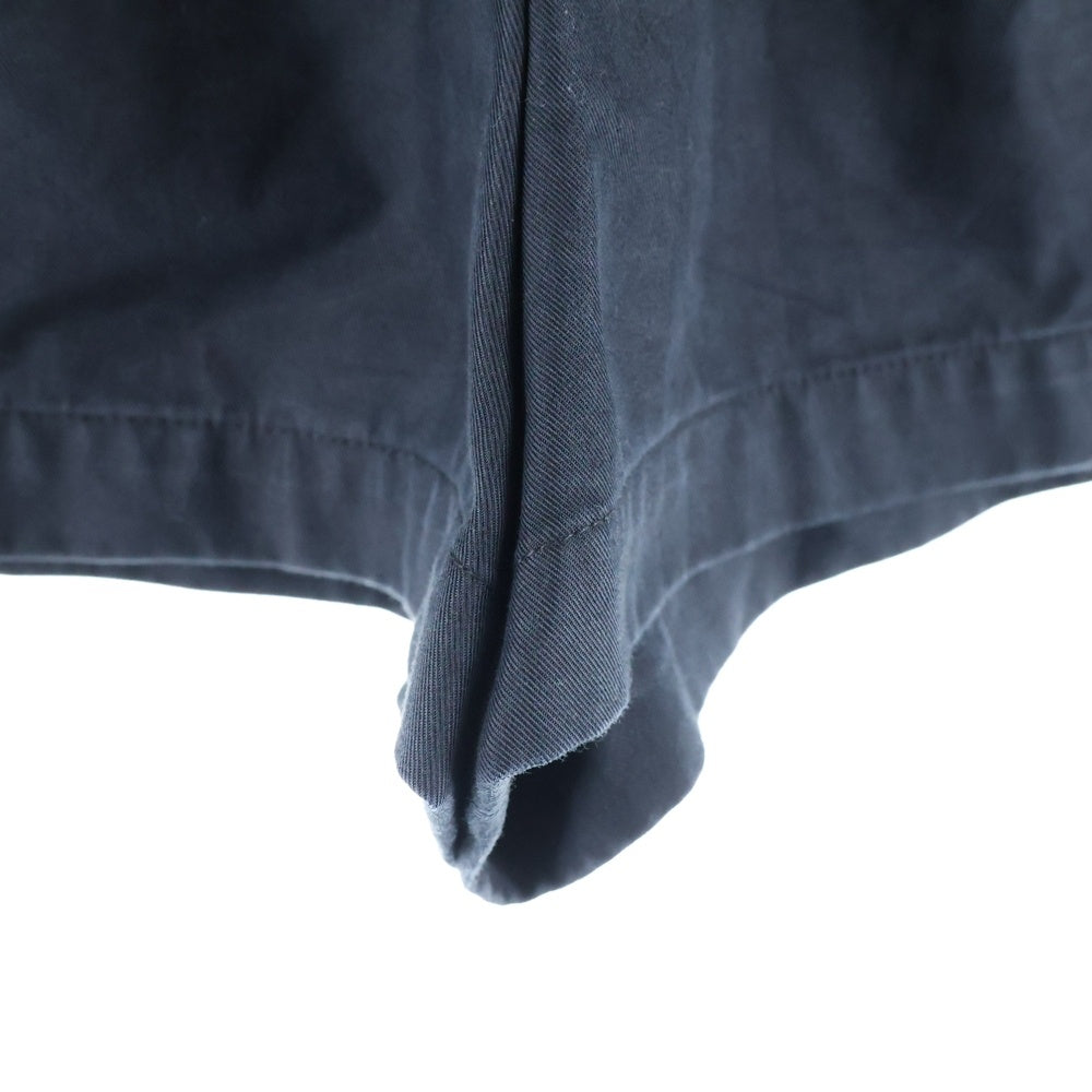 ALEXANDER WANG(アレキサンダーワン) Safari Short With Exposed Zipper And Logo Elastic ウエストロゴバンド ジップショートパンツ ネイビー レディース