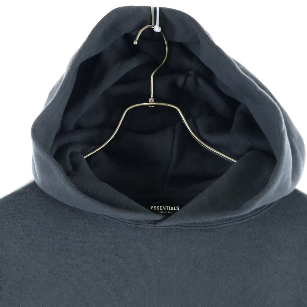 FEAR OF GOD ESSENTIALS(フィアオブゴッド エッセンシャルズ) HOODIE FLOWER フラワーフォト プルオーバースウェットパーカー フーディー ブラック