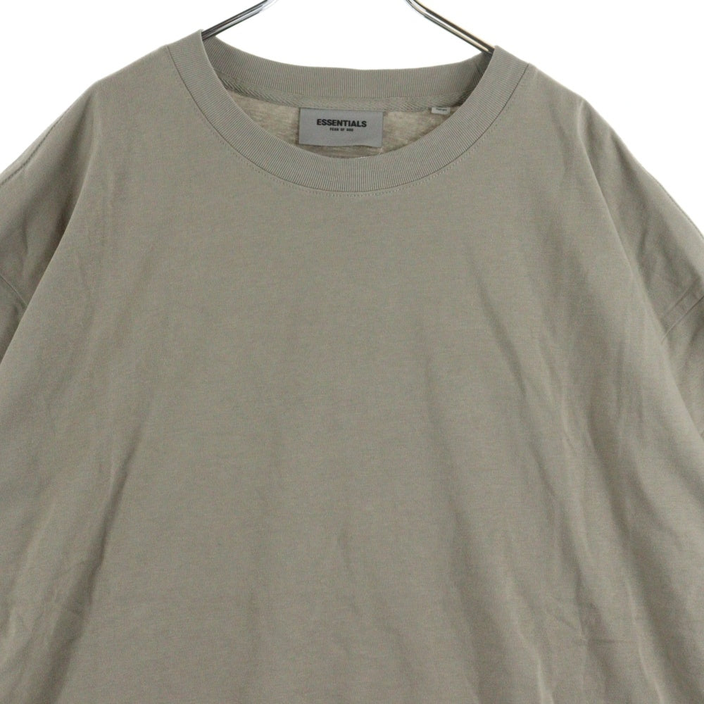 FEAR OF GOD ESSENTIALS(フィアオブゴッド エッセンシャルズ) S/S T-SHIRT バックラバーロゴ 半袖Tシャツ ベージュ