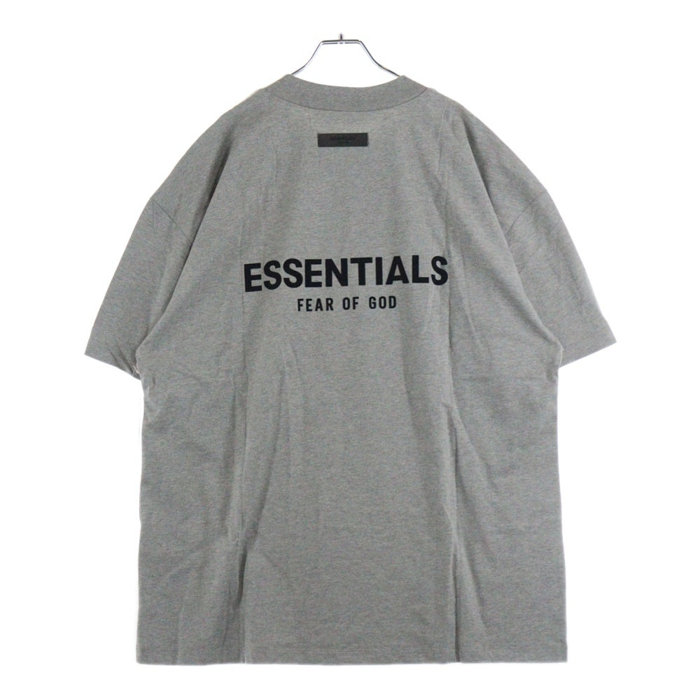 FEAR OF GOD ESSENTIALS(フィアオブゴッド エッセンシャルズ) S/S T-SHIRT フェルトロゴ 半袖Tシャツ グレー