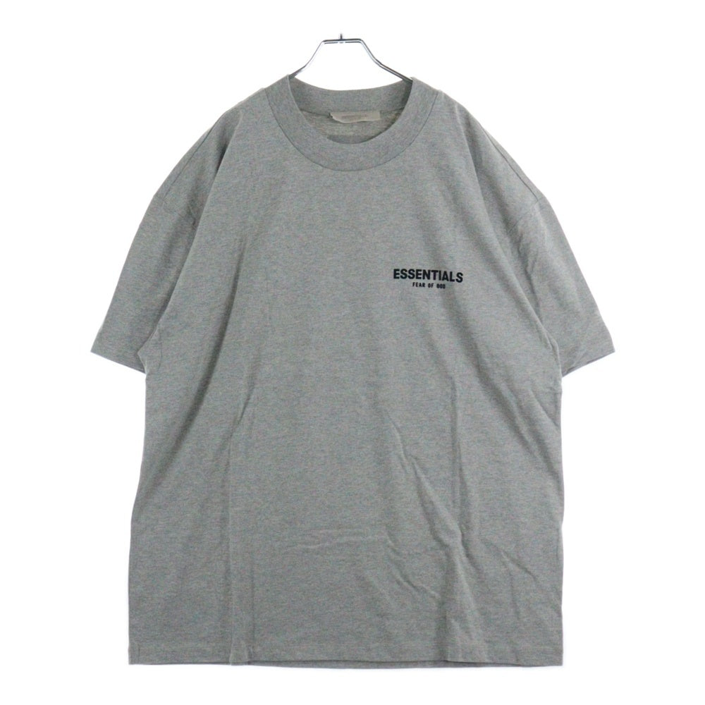 FEAR OF GOD ESSENTIALS(フィアオブゴッド エッセンシャルズ) S/S T-SHIRT フェルトロゴ 半袖Tシャツ グレー