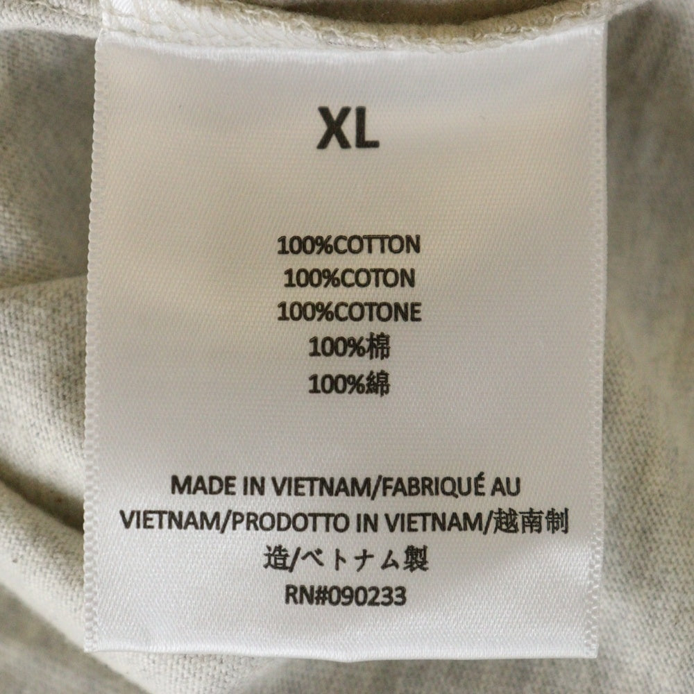 FEAR OF GOD ESSENTIALS(フィアオブゴッド エッセンシャルズ) L/S T-SHIRT フェルトロゴ 長袖Tシャツ ロンT グレージュ