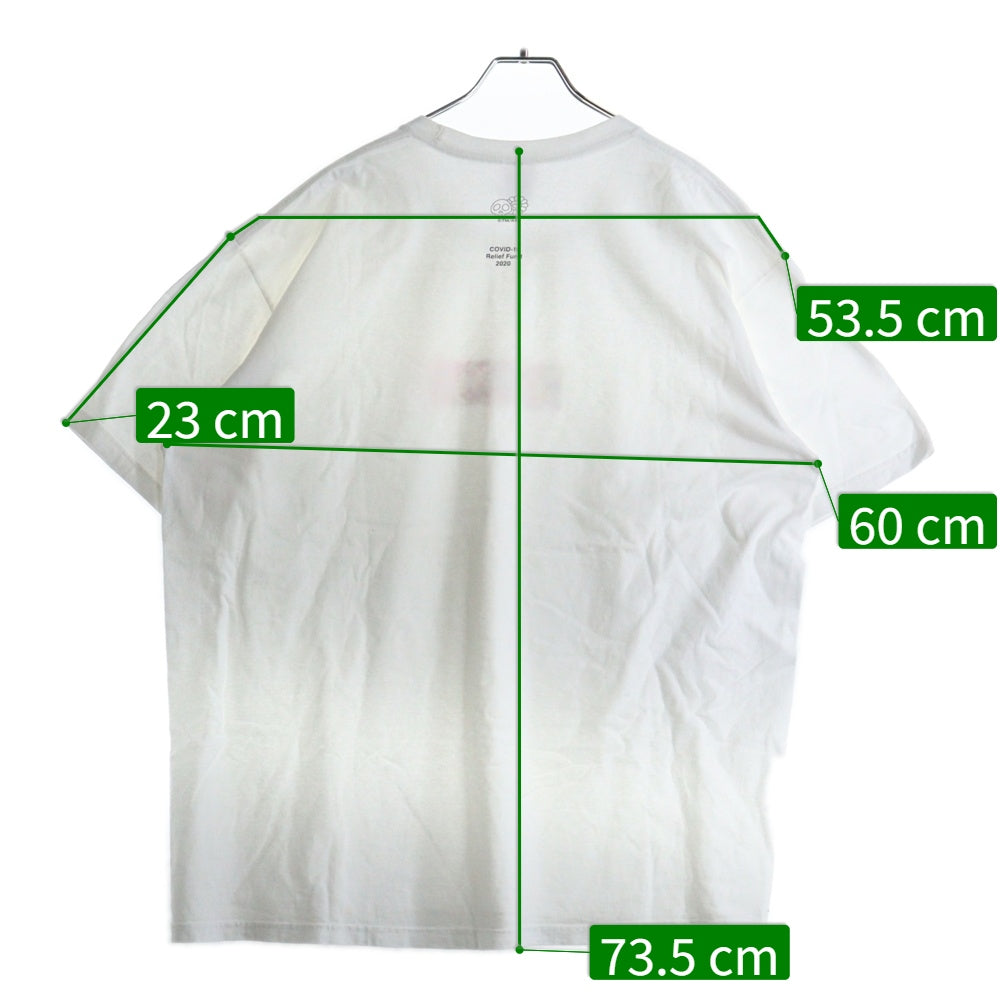 SUPREME(シュプリーム) 20SS COVID-19 Relief Box Logo Tee ボックスロゴ 半袖Tシャツ ホワイト