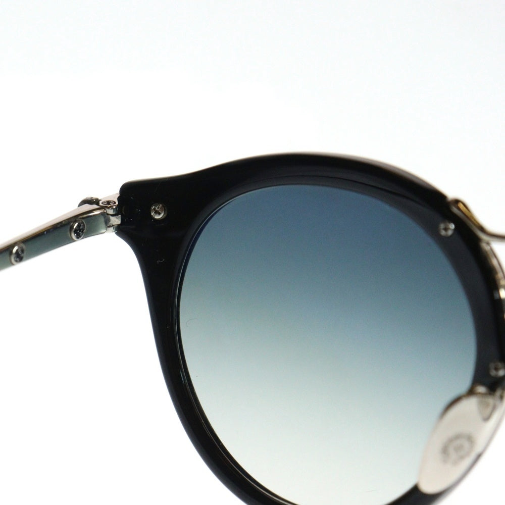 CHROME HEARTS(クロムハーツ) EVAGASABLELISTIC シルバーテンプル ボストンフレーム カラーレンズ サングラス メガネ 眼鏡 ブラック/シルバー