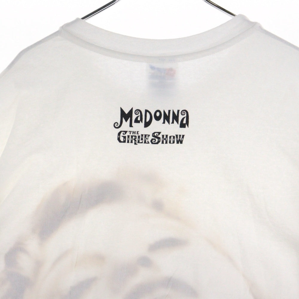 VINTAGE(ヴィンテージ) 90S Madonna Girlie Show マドンナ 半袖Tシャツ ホワイト