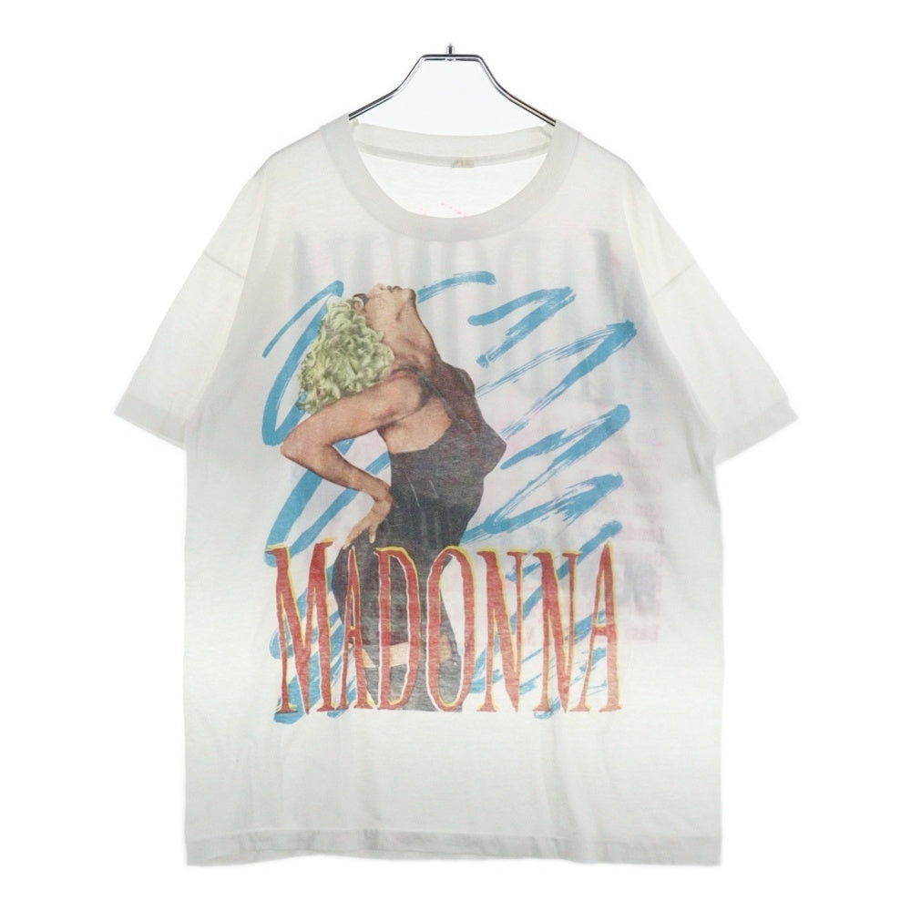 VINTAGE(ヴィンテージ) 90S Madonna Blonde Ambition '90 マドンナ 半袖Tシャツ ホワイト