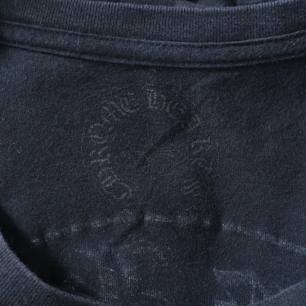 CHROME HEARTS(クロムハーツ) CH T-SHIRT バックホースシュープリント 半袖Tシャツ ブラック