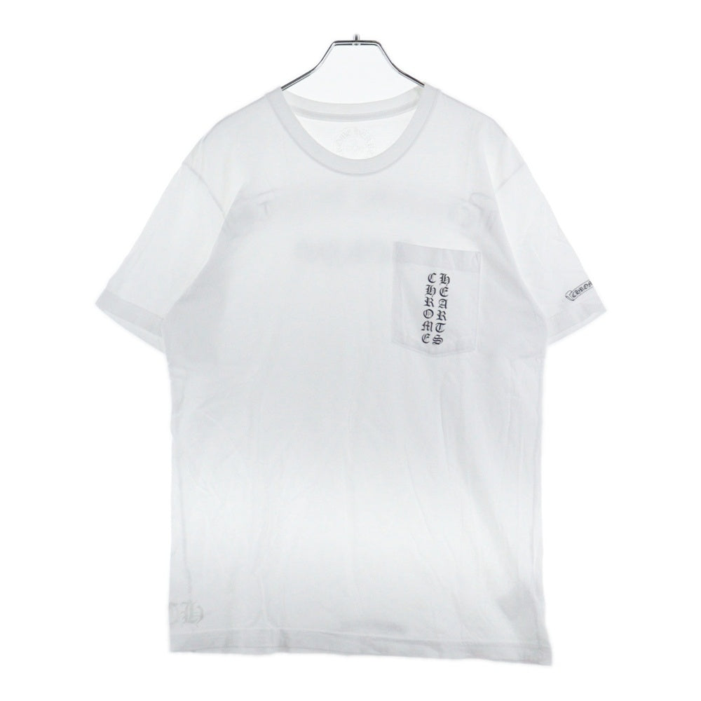 CHROME HEARTS(クロムハーツ) CH T-SHIRT LTD TOKYO 東京限定 バックスクロールプリント 半袖Tシャツ ホワイト