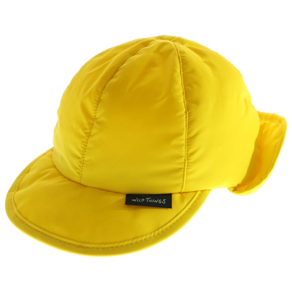 WILD THINGS(ワイルドシングス) Padding Cap パディングキャップ ナイロン中綿キャップ WT22112TJ イエロー