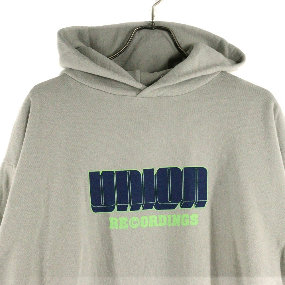 UNION(ユニオン) 21AW Los Angeles Studio Hoodie ロサンジェルススタジオフーディー 21M1100011000912 グレー