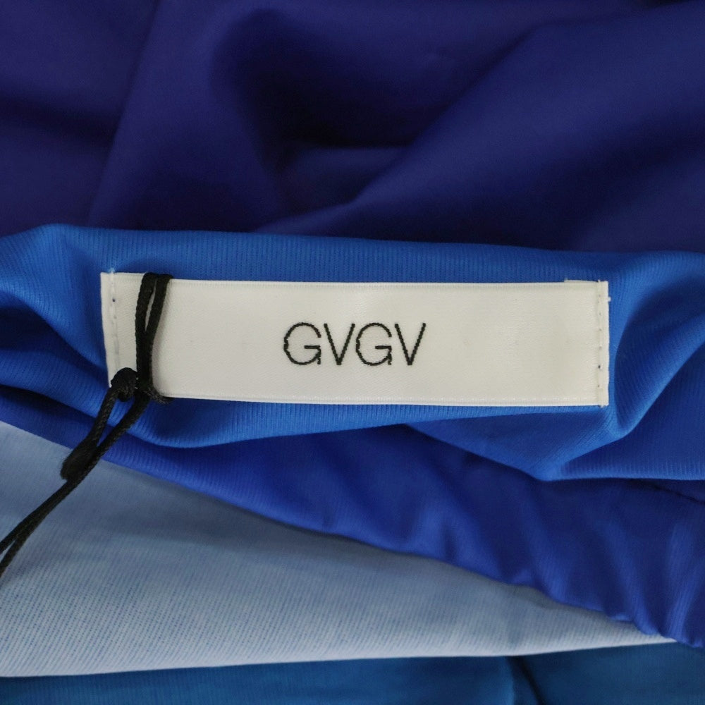 G.V.G.V.(ジーヴィジーヴィ) Beach Print Cami Top ビーチプリントキャミトップ レディース 総柄キャミソール GV2113007 ブルー