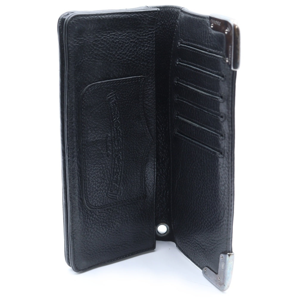 CHROME HEARTS(クロムハーツ) LNG SNGL FLD TIPS シングルフォールド レザーウォレット 財布 ブラック BCA380